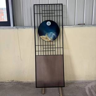 艺术玻璃客厅隔断屏风玻璃个性化设计艺术玻璃彩釉玻璃工厂货源