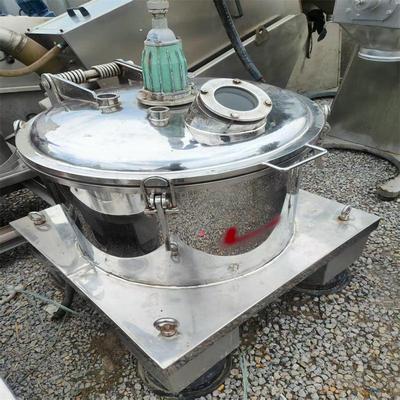 二手离心机 不锈钢平板上卸料脱水机全自动衬哈拉刮刀固液分离设