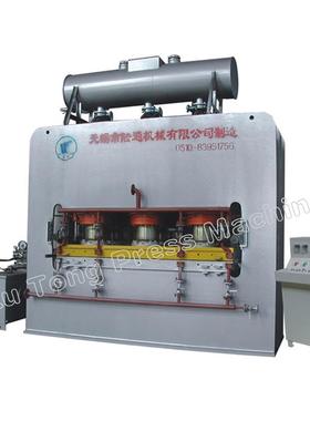 1200T 4*8尺上置式地板热压机