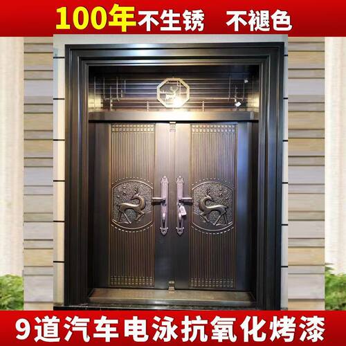 网红新款通风防盗家用大门包邮