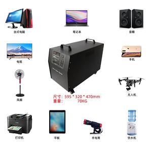 太阳能用逆控伏一体机PTE离网家光发电系统功大率移动储能发电机