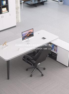 JOJ老板办公桌桌椅组合约现代经桌总裁主管理桌子办公室家简具电