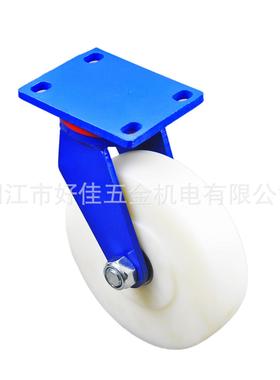 源工厂产品8头X2重HJ808020型超高载1.2吨实心尼龙万承向脚轮