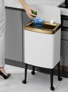 GAO加高拆卸高脚垃分圾桶K不锈钢智能感应无盖WHG系列类6可658CJ