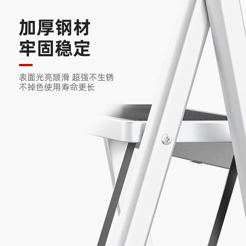 家用梯拆折叠多功能室内阁步梯扶手LLH梯子安全伸缩叠楼梯凳子加