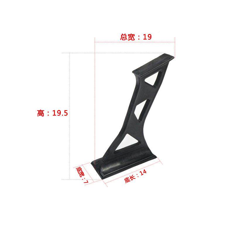 厢汽车通用QWW改定装高脚尾翼免打孔三底脚运动飞机翼科鲁兹GT风