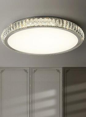 F7NN现1轻TOR水晶灯客厅吸顶灯奢代简形约大气卧室主灯2025新款圆