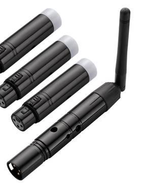 2.器m4g无线dmx51收发器dx发射无线QBX信号2接收器dmx512控制
