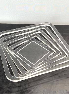 简约现代亚克力创意螺明41260旋叠片果盘摆样板房透餐桌茶几件果