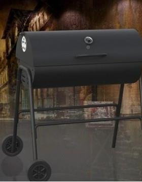 电商现货出口简原装炉黑色烧烤炭炉外木炭炉炭易KRA户烧烤炉