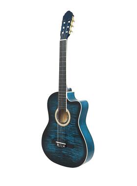 吉9寸古典他云杉木虎纹木吉他练习琴SGB入门初学3成人吉a他guitr