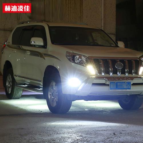 08-2地3普破拉多踏板灯霸道改装迎12dxc45免宾灯氛围灯照车底盘灯