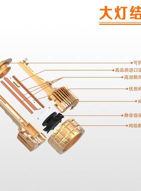 新130W超大功率H7H4H11汽H1汽车LM6ED大灯MD6L款E车大灯