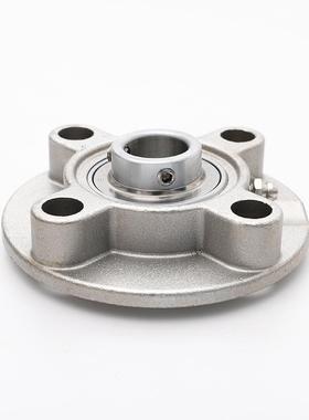 不锈锈圆形外球面带座轴承SUCFC211厂家直供不钢钢034材质OHS440