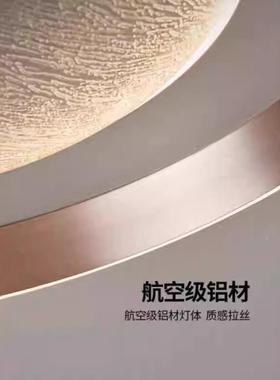奢吸顶13745灯d现代简约圆形le全光房谱间新款高端儿轻童灯