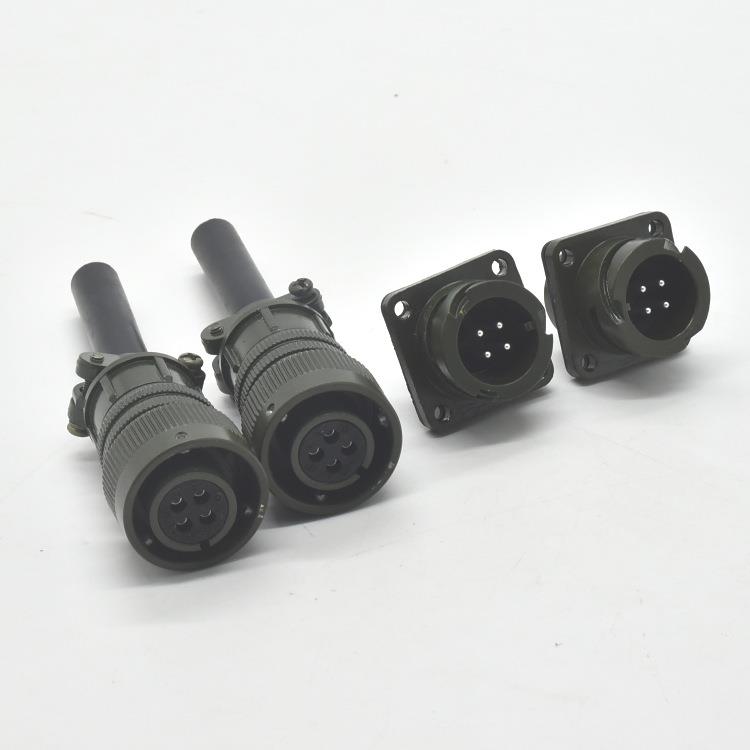 永汉插YE5015航空ONHAB航空头MS3106A4-2S连S接器14芯公母快锁接