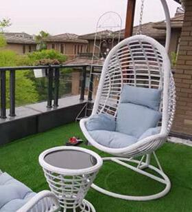 新款吊椅户秋外千篮藤椅家吊用休懒人JM-38256室内阳台鸟巢椅吊闲