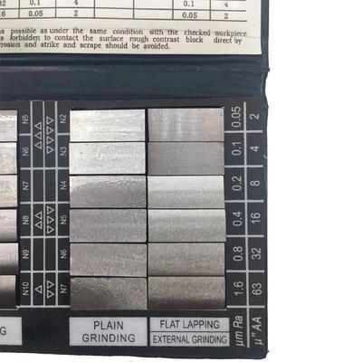 出ZMN口笔记本表面粗糙度0比较样板Ra0.065-12.5um.012-.3比um对