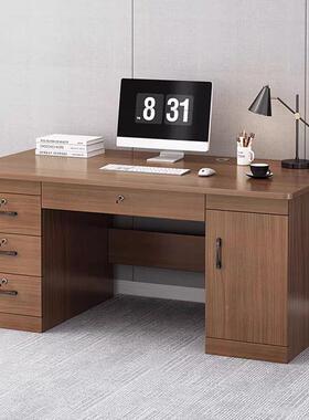 办简公桌老板桌家电脑桌台式现代办公室员工用职员桌椅UYP约桌子