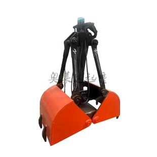 HCMX3单绳悬抓斗抓取炉动渣煤灰单绳斗电葫芦挂挂钩抓式悬挂抓斗