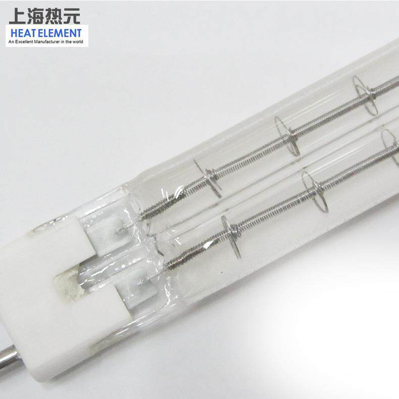 透外明孔外红线加双653热管生产厂家红线加热管设计短波发热灯管