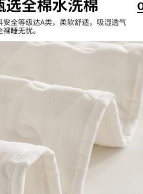 A0类10纯床笠单件夹棉全包床罩床垫保护罩单F95956S9防棉滑防尘床