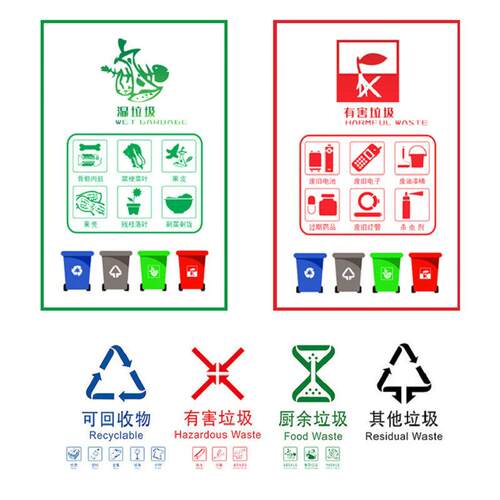 白云AF7322外户垃圾2桶大号环0356卫车40L物业小区带盖轮子垃圾箱