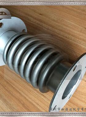 不锈钢波纹膨胀节高波密波波纹补偿器伸缩节法兰式