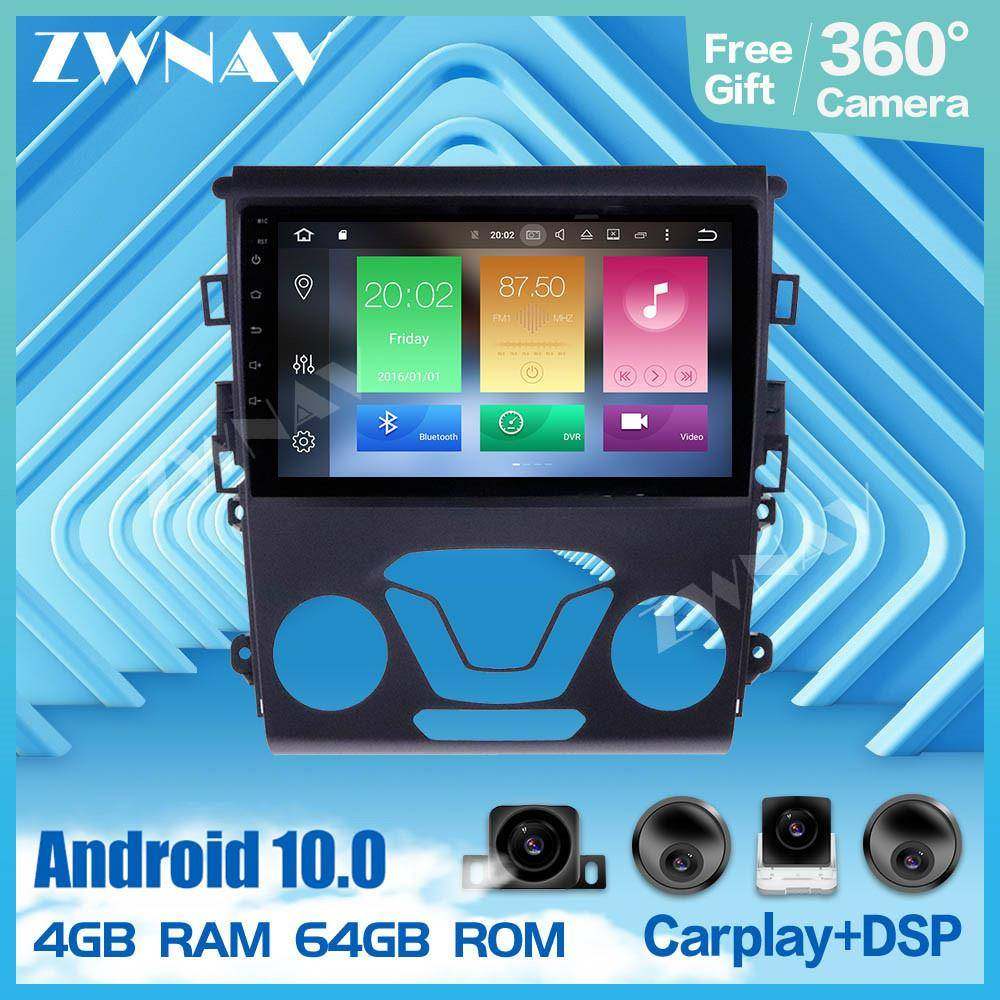 适用于福特蒙迪欧2014-2019福特安卓大屏智能导航一体机carplay,收纳整理,烫衣板及配件,淘宝优惠券,粉丝福利购,淘宝优惠卷