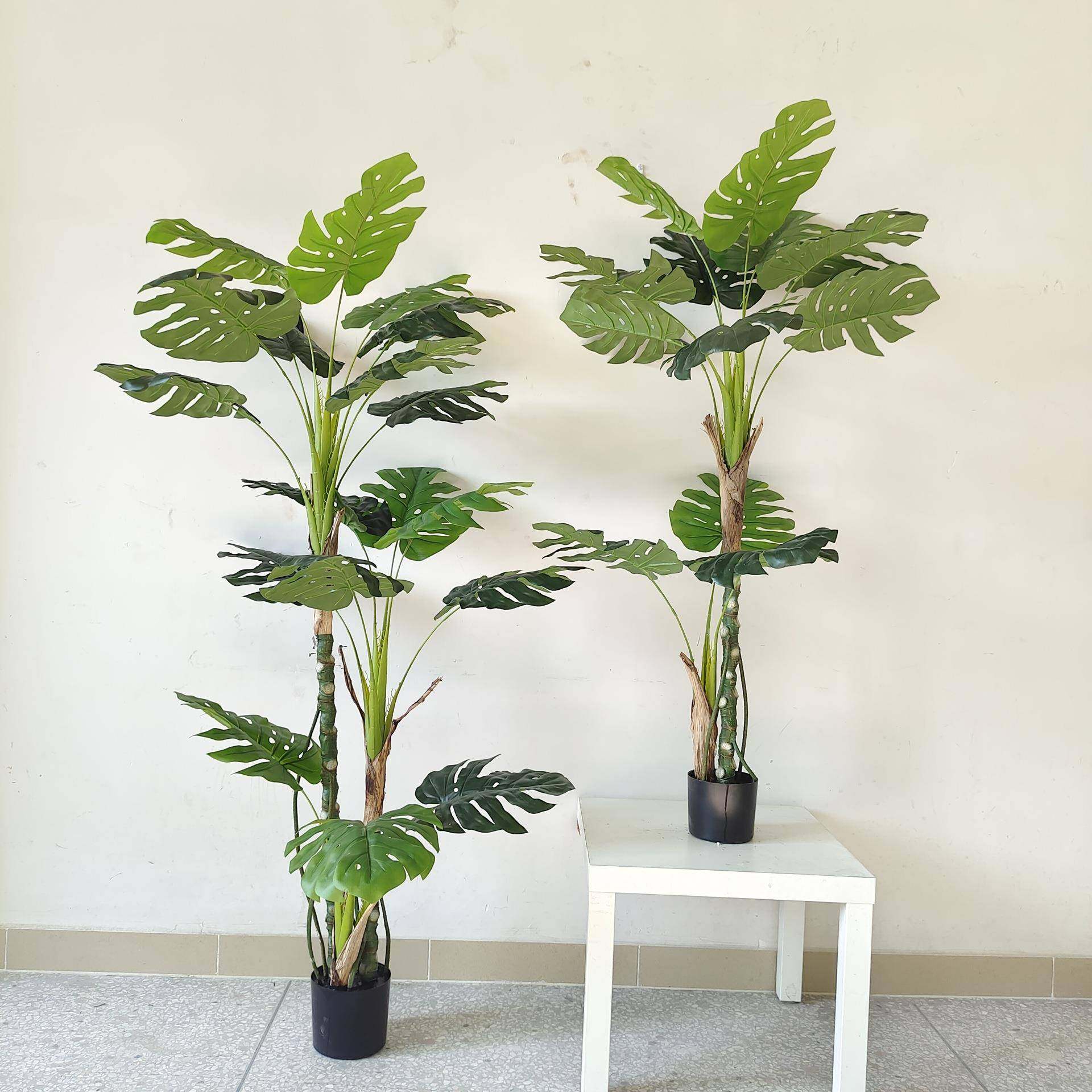 常青外贸新款商场店铺软装装饰盆栽造景设计仿真富贵龟背树,机械设备,其他机械设备,淘宝优惠券,粉丝福利购,淘宝优惠卷