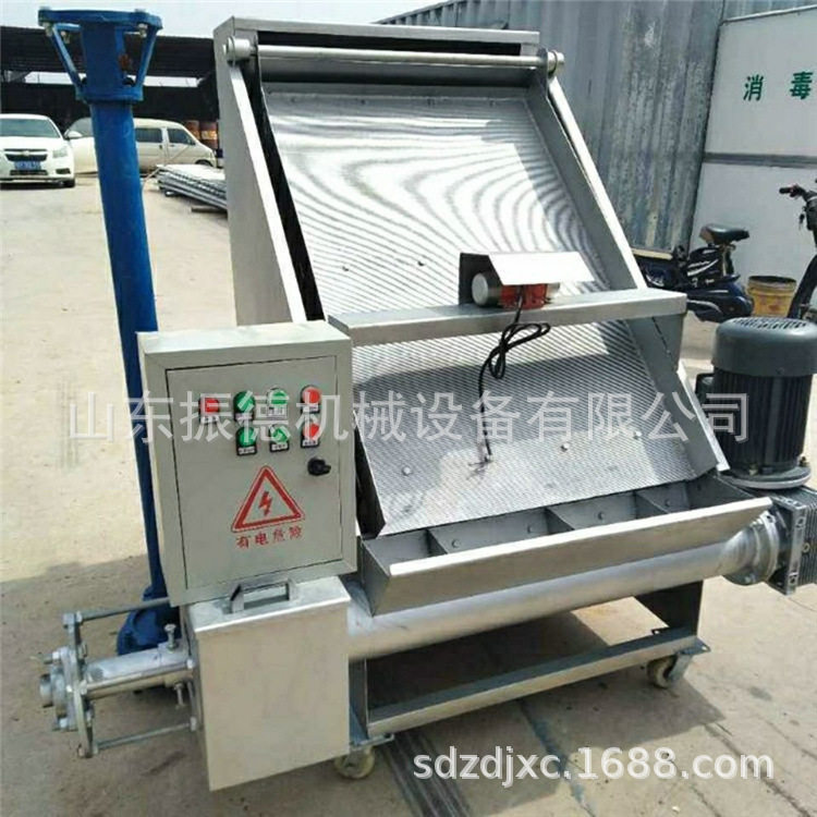 固液养殖干湿分离机猪场粪便处理机多层过滤自动上料分离机