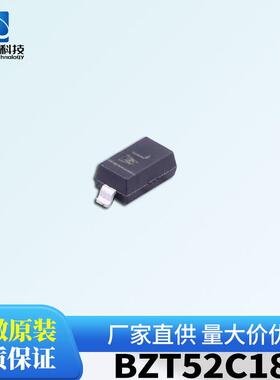 长电/合科泰BZT52C18丝印WL封装SOD-123稳压二极管18V/350mW