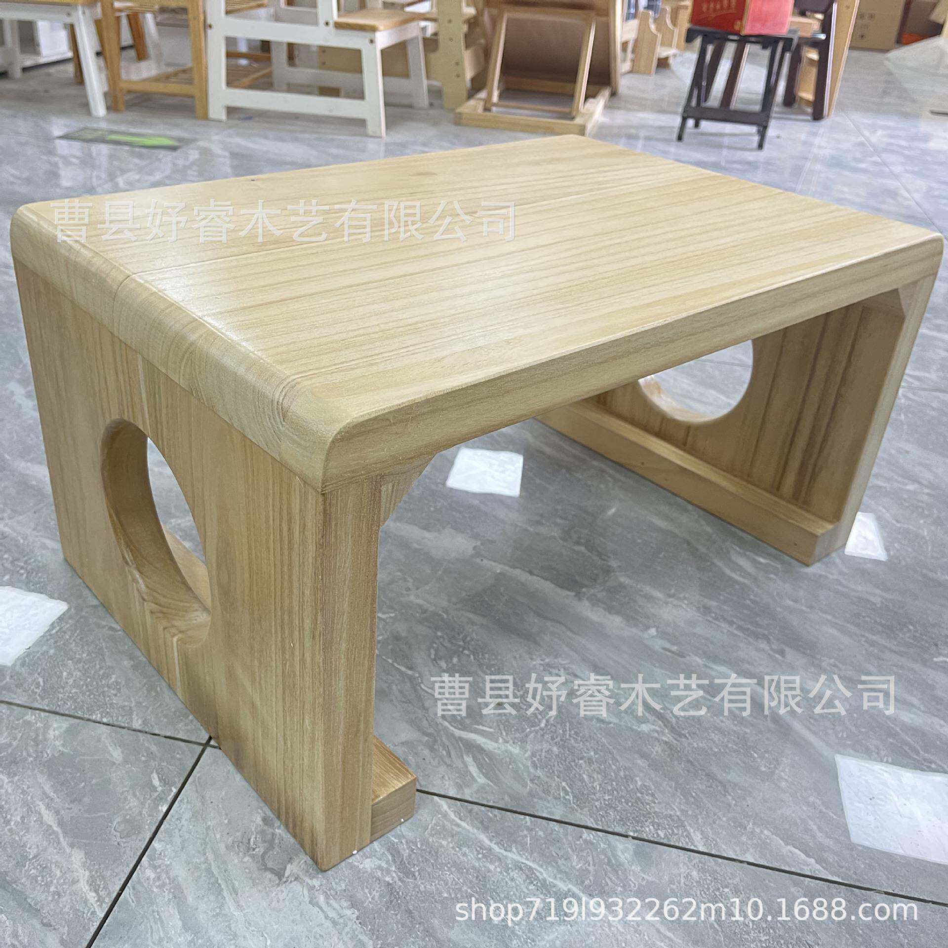 实木中式古琴桌凳飘窗桌榻榻米中式小茶几炕桌国学桌培训班课桌