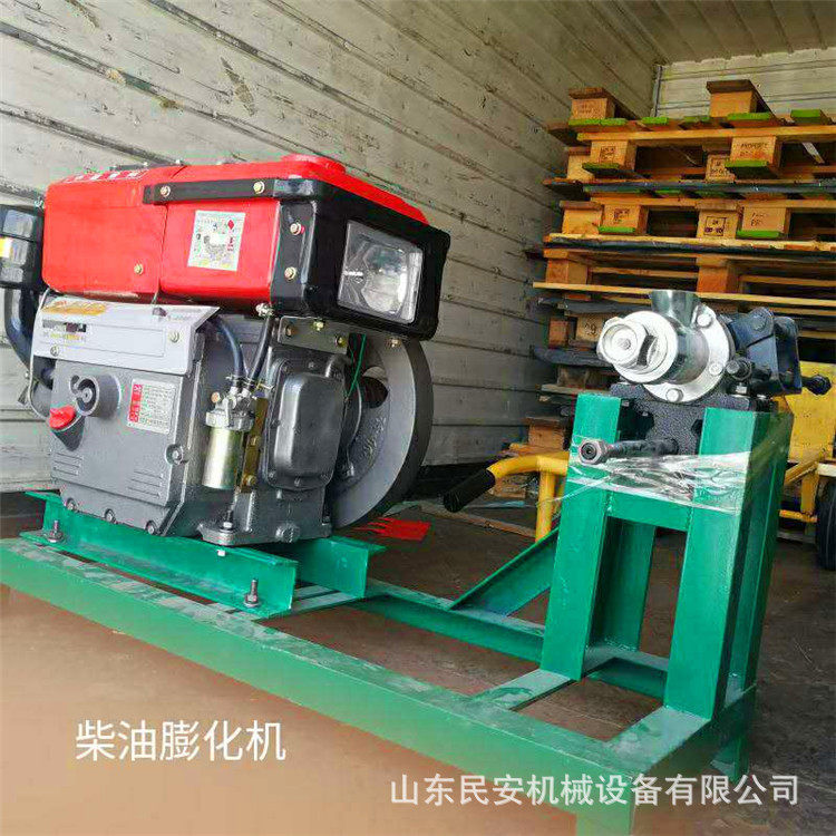 双机头柴油多功能膨化机五谷杂粮汽油米花机车载小型康乐果
