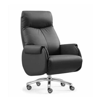 办公升降老板椅可躺家用办公室椅舒适久坐轻奢商务大班椅真皮转椅
