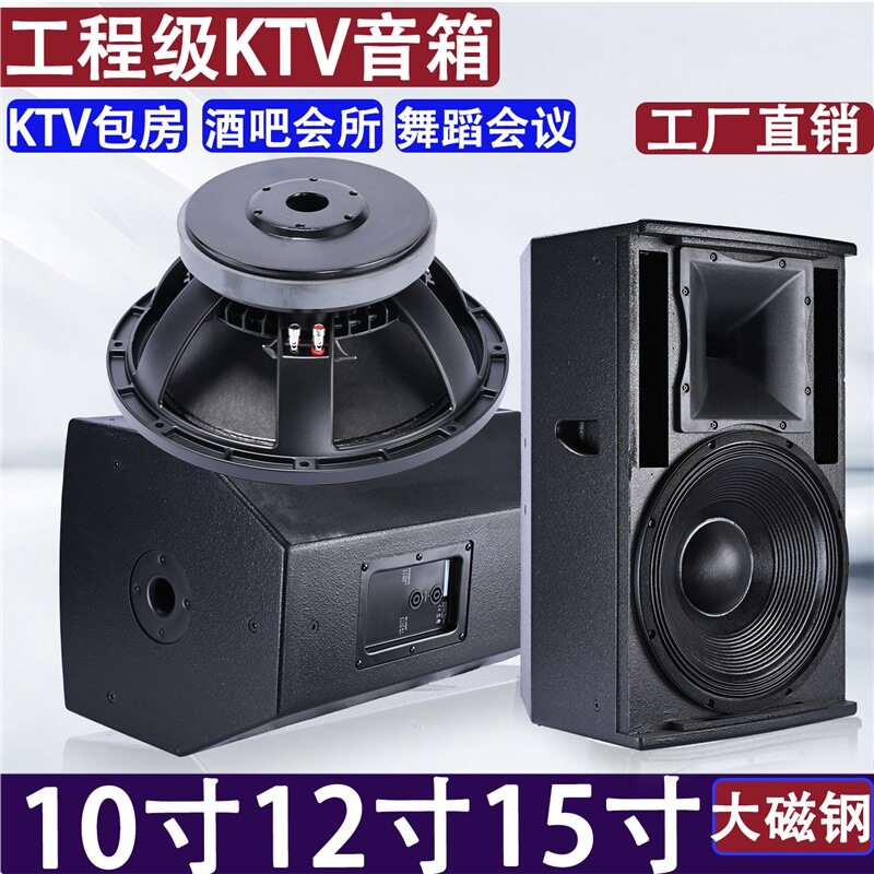 12寸15寸专业音箱ktv包房酒吧家用演出舞台会议室舞蹈室壁挂音响