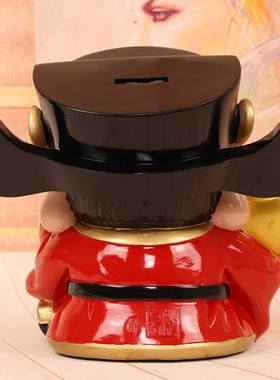 文财神爷存储钱罐摆件客厅电视柜酒柜装饰品店铺公司前台开业礼品