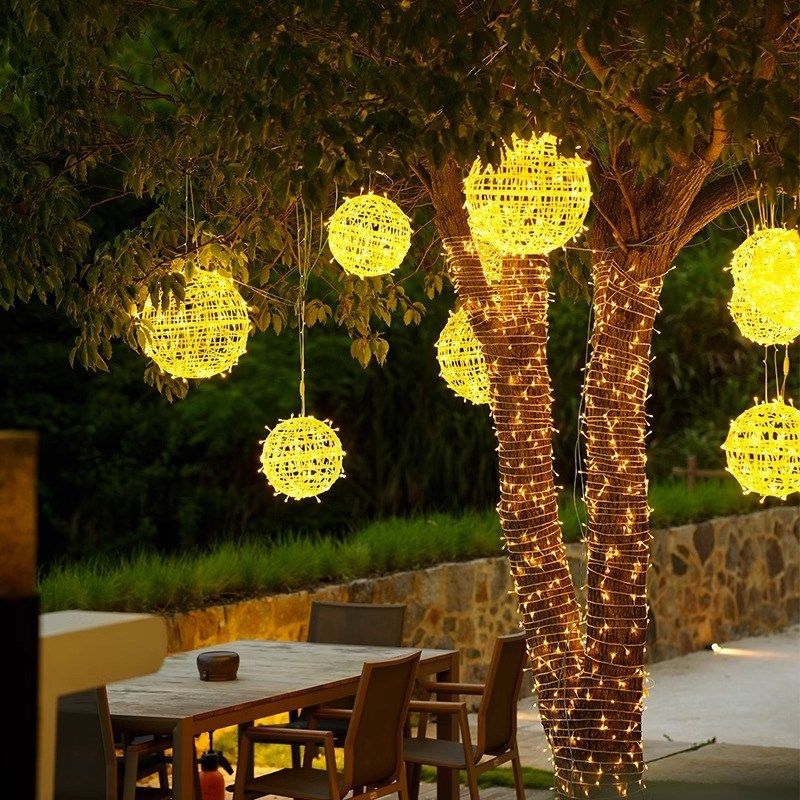 藤球灯led小彩灯户外防水树灯景观亮化布置装饰灯闪灯串灯满天星,节庆用品/礼品,装饰灯,淘宝优惠券,粉丝福利购,淘宝优惠卷