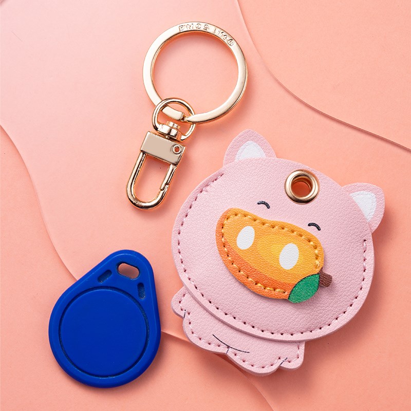 卡通动物门禁卡套钥匙扣挂件小区可感应电梯工具IC门禁卡保护套