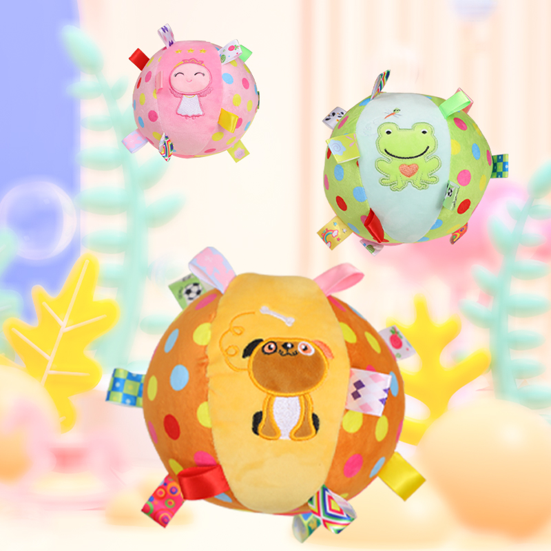 狗狗发声玩具球自嗨解闷神器发泄消耗体力毛绒球磨牙耐咬小狗玩具