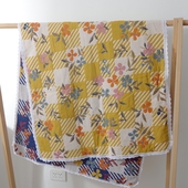 纯棉纱布浴巾全棉轻薄便捷易携吸水易干洗澡沙滩巾加大毛巾裹身巾