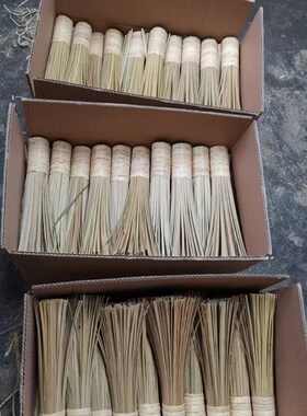 精品手编竹长柄刷锅刷竹锅刷厨房酒店用锅刷竹子锅刷 刷子