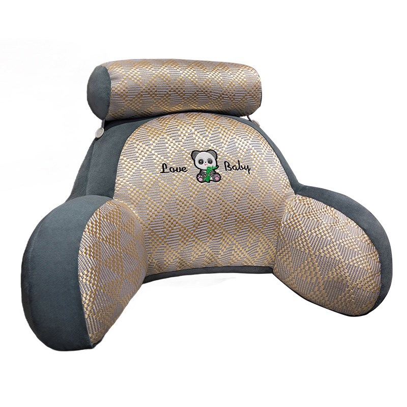 凉席床上看书护腰靠枕床头软包大靠背宿舍沙发办公室久坐腰垫抱枕