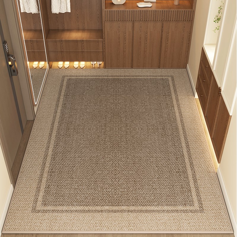 高级感定制家用地毯入户门地垫进门防滑玄关脚垫可裁剪大门口垫子