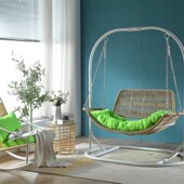 户外成人浪漫吊篮藤椅吊椅摇篮吊床阳台秋千摇摇椅室内懒人椅鸟巢