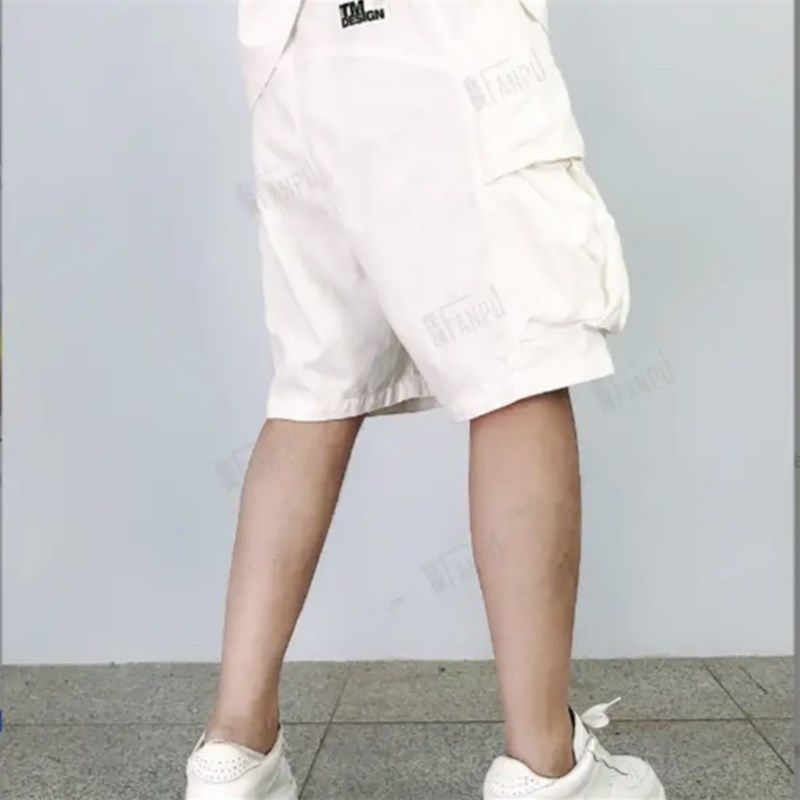 夏季男士新款工装短裤个性大口袋设计时尚百搭宽松弹力透气五分裤,男装,休闲裤,淘宝优惠券,粉丝福利购,淘宝优惠卷