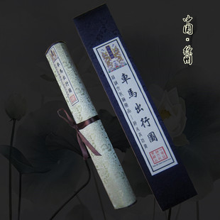 徐州丝织汉画 徐州汉画像石 特色丝绸 礼品 工艺品 便携 出国礼物