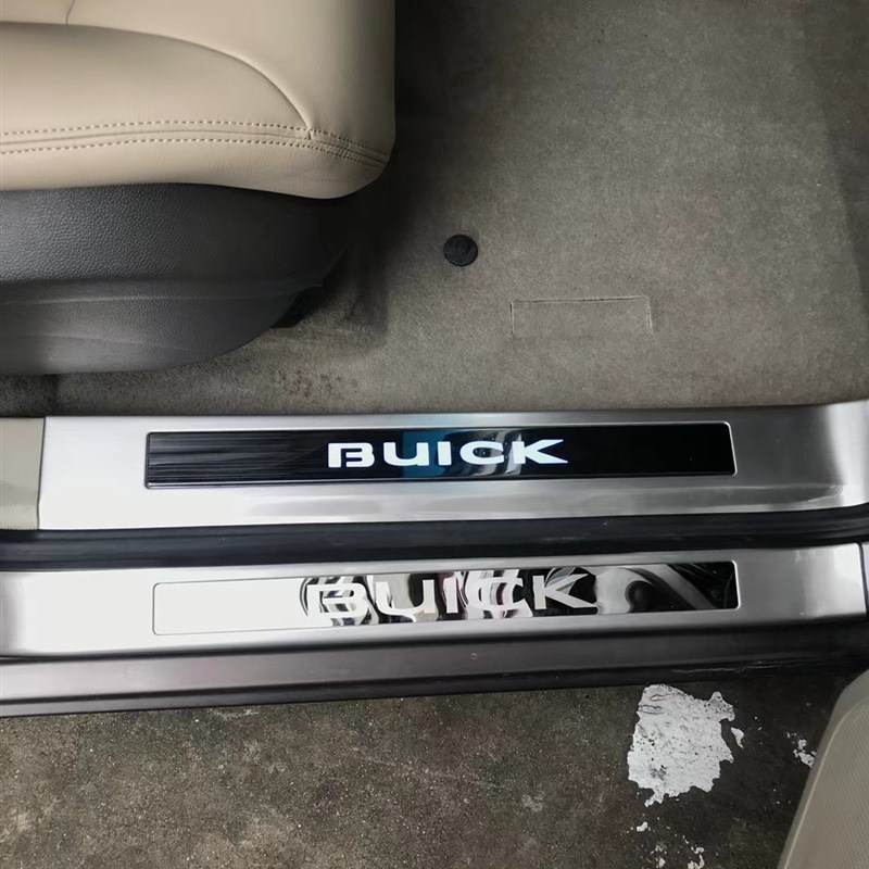 11-23款别克GL8门槛条652T/653T/ES迎宾踏板后护板装饰改装件带灯