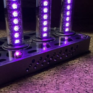 LED拟辉光频谱显示拾音频谱氛围灯声控音乐频谱电竞房直播节奏灯