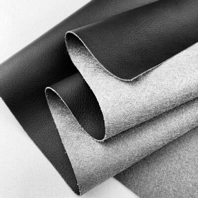 荔枝纹超革面料汽内饰沙发纤软硬皮包箱GMF包鞋材水车芯皮料